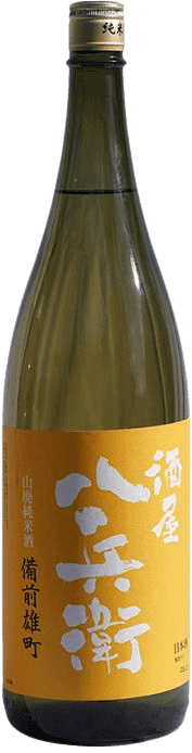 Sakayahachibee Yamahai Junmai Sake Brewed in Bizen Omachi