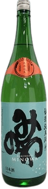 Minowa Special Junmai Sake Jikagumi Muroka Nama
