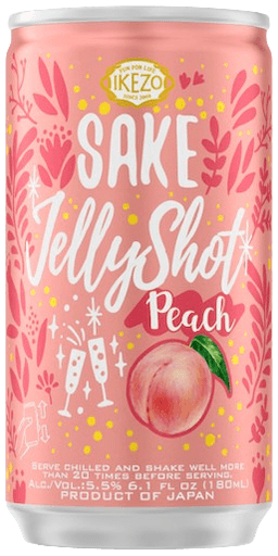 Ikezo Sake Jelly Shot Peach
