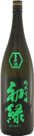 Hatsumidori Junmai Ginjo Muroka Nama Genshu