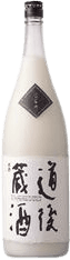 Unfiltered, cloudy sake