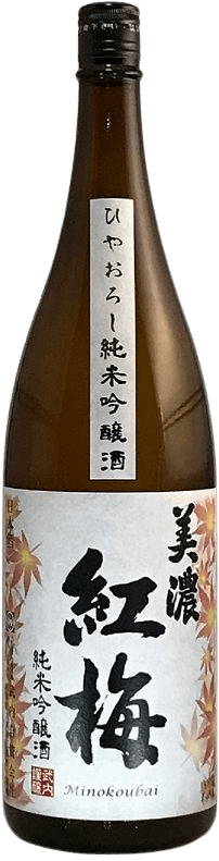 Minokoubai Hiyaoroshi Junmai Ginjo sake