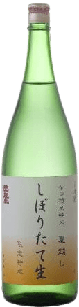 Karakuchi Tokubetsu Junmai Tentaka Natsu Goshi Shiboritate Namazake