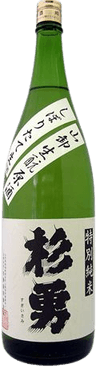 Sugiisami KimotoYamaoroshi Tokubetsujunmai Miyamanishiki ShiboritateNamaGenshu