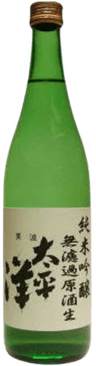 Junmai Ginjo Kairyo Omachi Muroka Nama Genshu Minami Taiheiyo