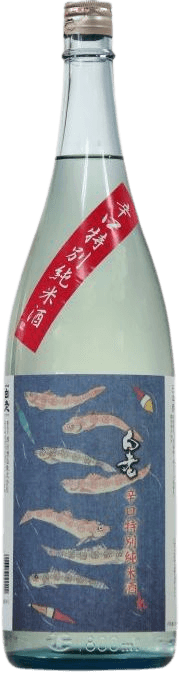 Hakurou Karakuchi Tokubetsu Junmai Hazelabel