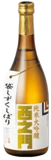 Nishinomon Junmai Daiginjo 50 Fukuro shizukushibori​​​​​​