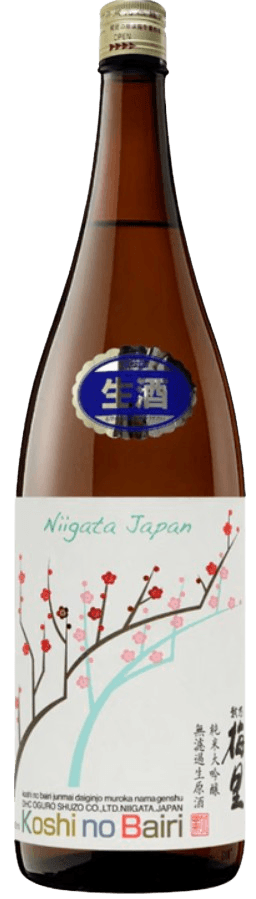 Koshino Bairi Junmai Daiginjo Muroka Nama Genshu