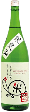 Junmai Ginjo Ichido Hiire Genshu Mansaku no Hana Ai Kame Label