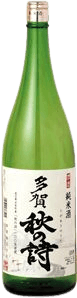 Junmai sake from the Akinota Brewery