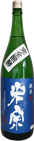 Sokujoumoto Wakamizu Junmai sake