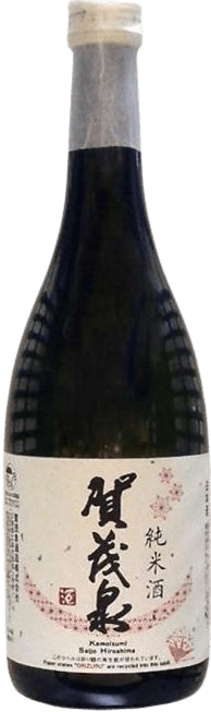 Kamoizumi Junmai Sake Crane Label