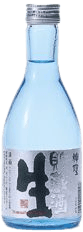 Freshly brewed sake