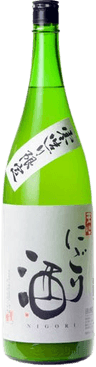 Cloudy sake