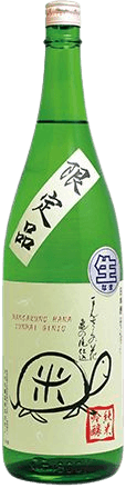 Junmai Ginjo Nama Genshu Mansaku no Hana Kame Label