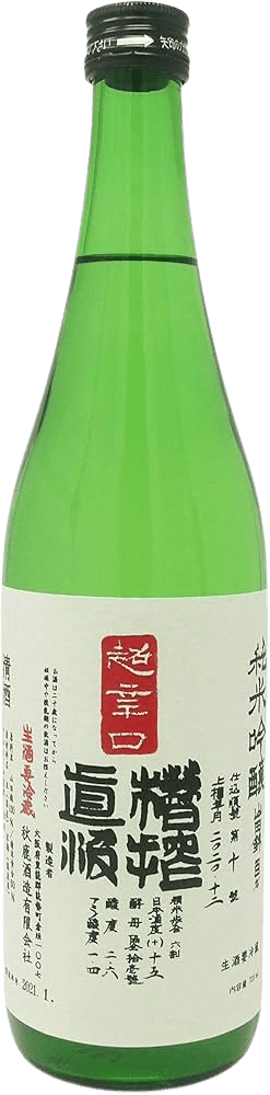 Akishika Junmai Ginjo Cho karakuchi Funashibori Jikagumi