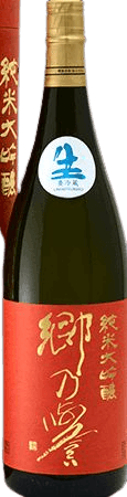 Junmai Daiginjo Sake Satonohomare AkaRavel