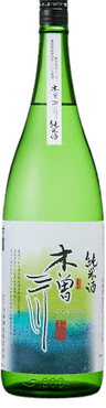 Kisosansen Junmai sake