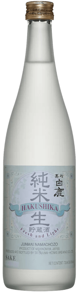 Hakushika Junmai Fresh and Light Namachozo