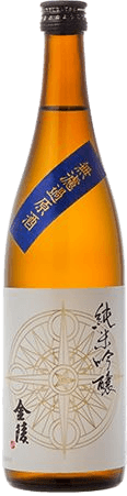 Kinryo Muroka Junmaiginjou Genshu Rashinban label