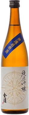 Kinryo Muroka Junmaiginjou Genshu Rashinban label