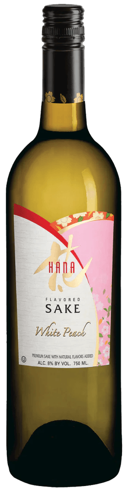 Hana White Peach Sake