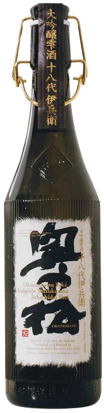Okunomatsu Daiginjo Shizukuzake Juuhachidai Ihei Okunomatsu Daiginjo Shizukuzake Juuhachidai Ihei