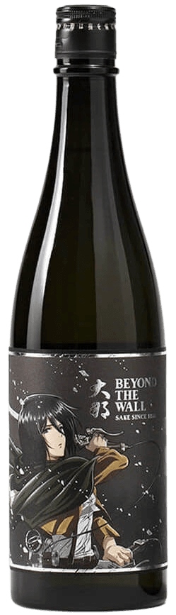 Daina Junmai Ginjo 'Beyond the Wall' Mikasa Label Daina Junmai Ginjo 'Beyond the Wall' Mikasa Label