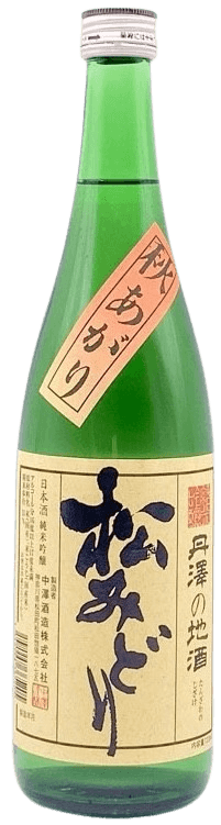 Matsumidori Junmai Ginjo Akiagari Matsumidori Junmai Ginjo Akiagari
