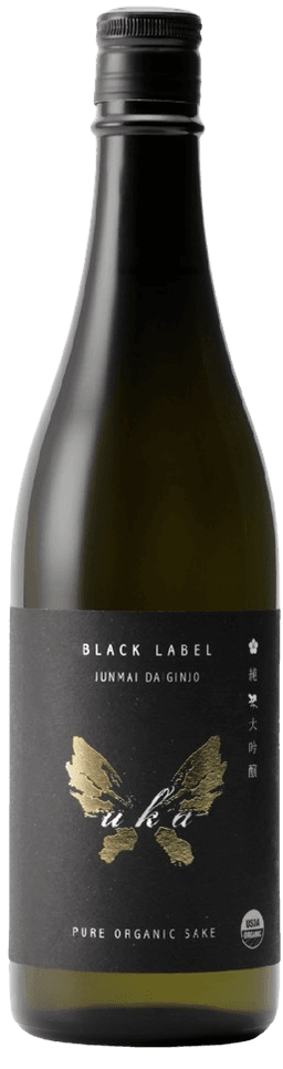 Uka Organic Junmai Daiginjo Black Label Uka Organic Junmai Daiginjo Black Label